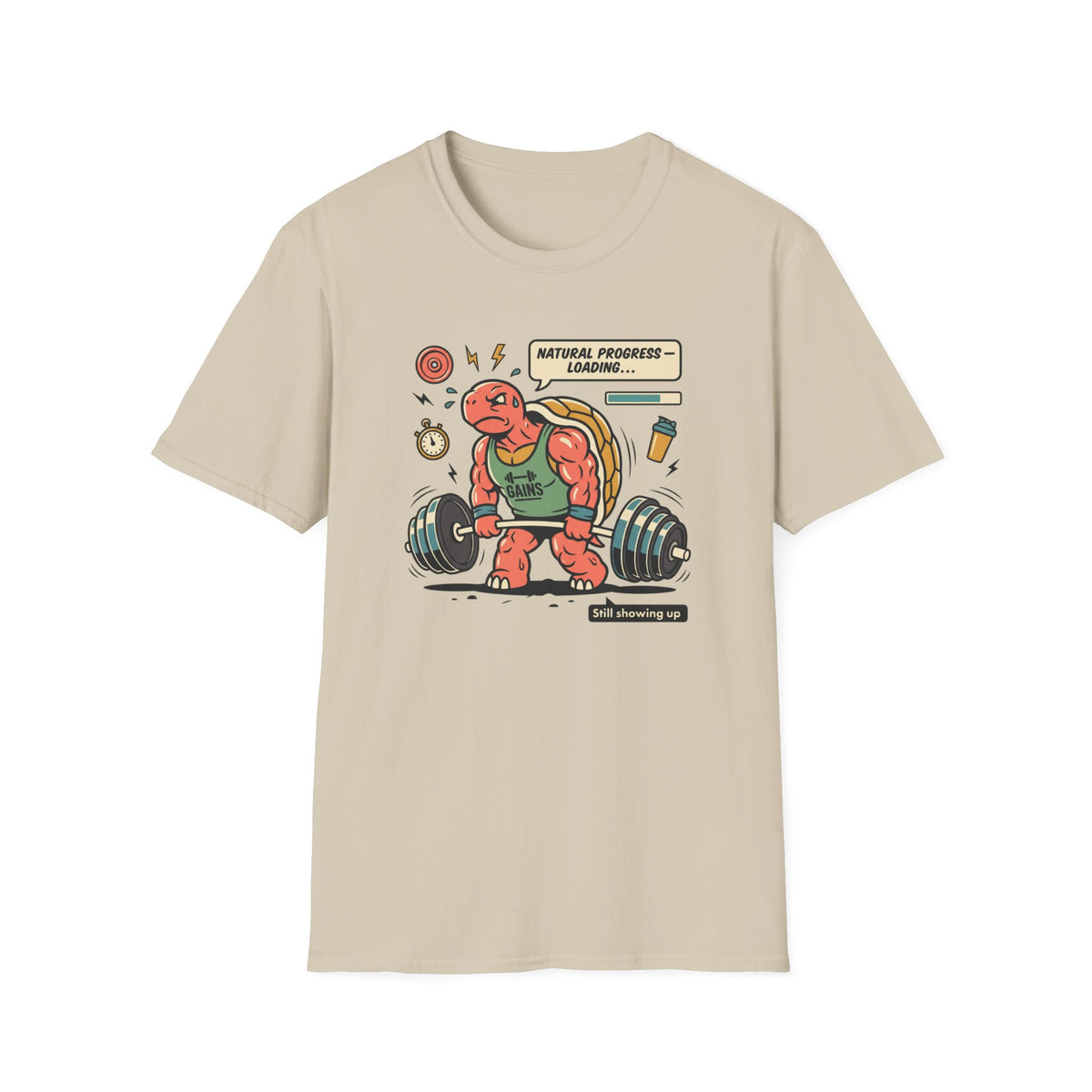 Natural progress loading T-Shirt
