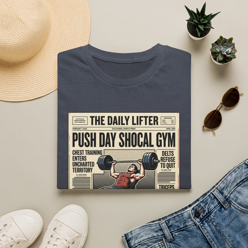 Push day newspaper style T-Shirt