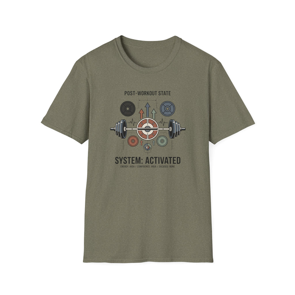 Post workout state - System activated T-Shirt