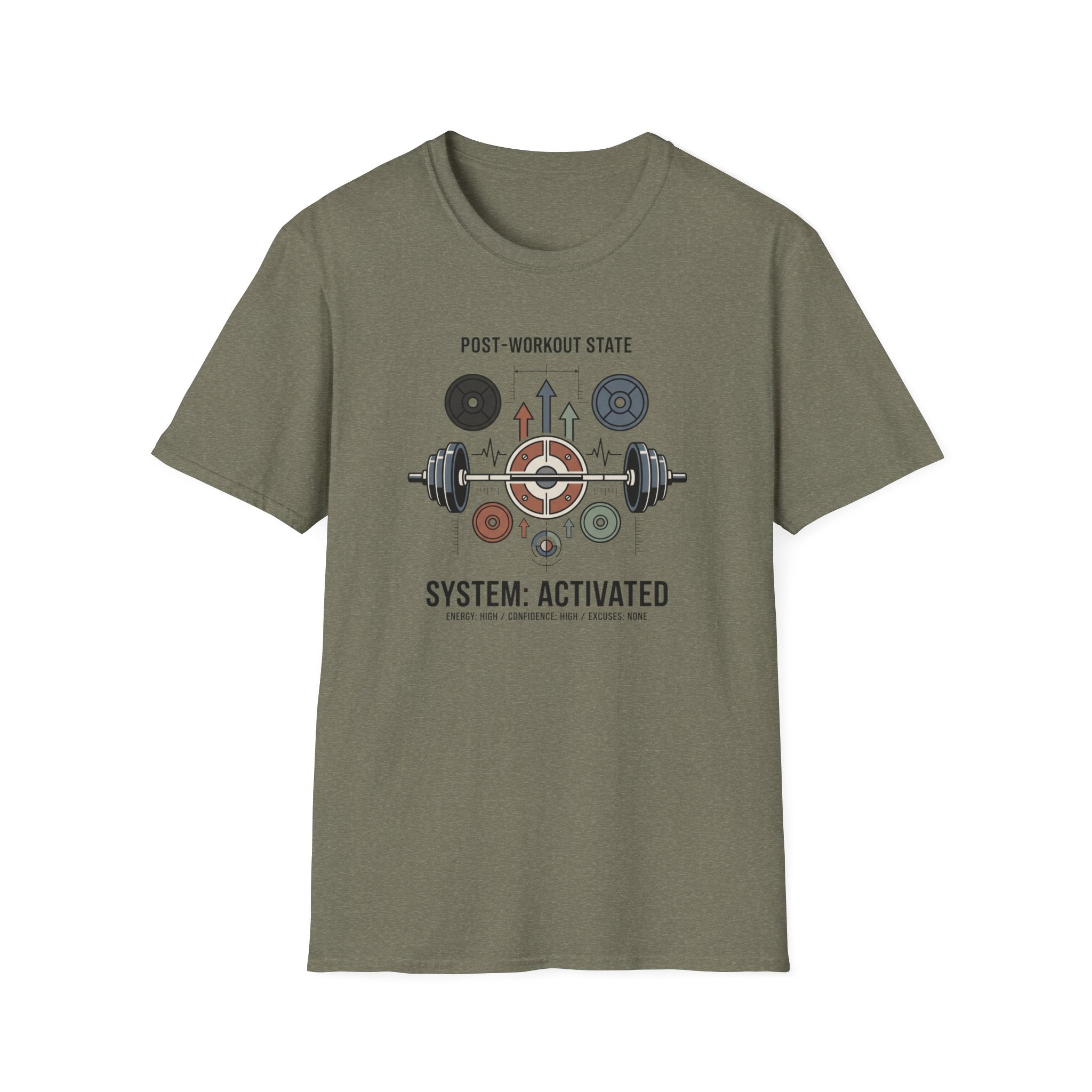Post workout state - System activated T-Shirt