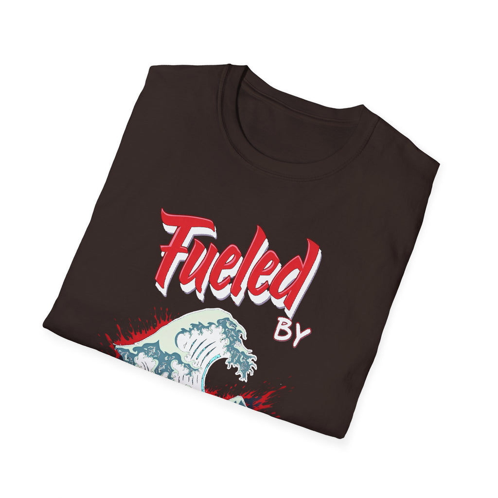 Fueled by Creatine and Chaos – Energy Wave Edition T-Shirt