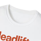 Deadlifts & Discipline – Bold Gym Typography T-Shirt