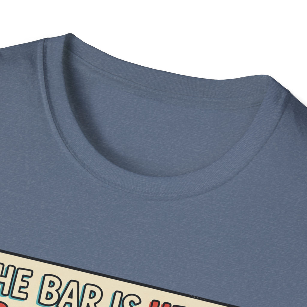 The bar is heavy, so is my energy T-Shirt
