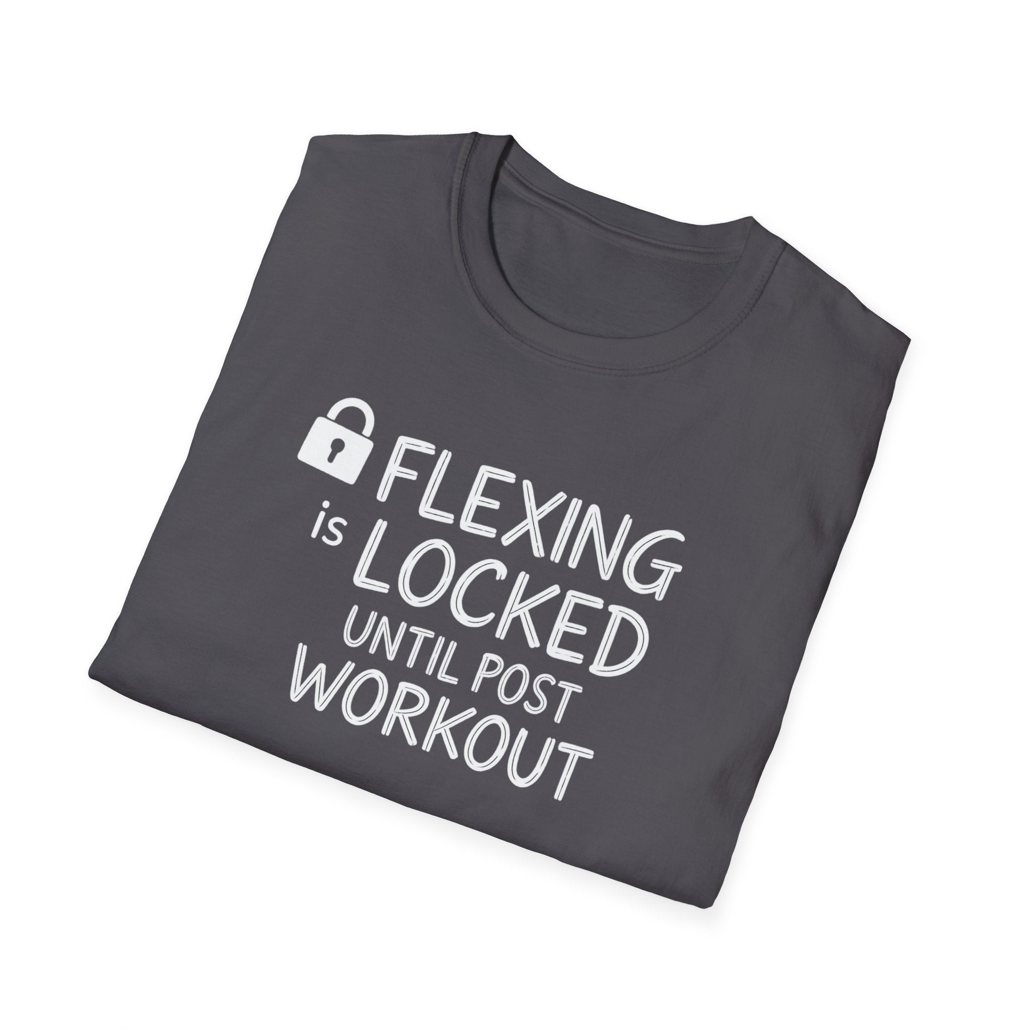 Flexing Locked – Post-Pump Protocol T-Shirt