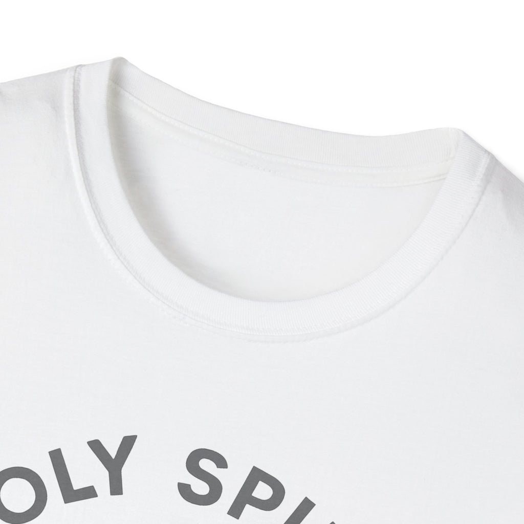Holy Spirit. Heavy Weights. – Crossed Barbells Emblem Tshirt