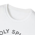 Holy Spirit. Heavy Weights. – Crossed Barbells Emblem Tshirt