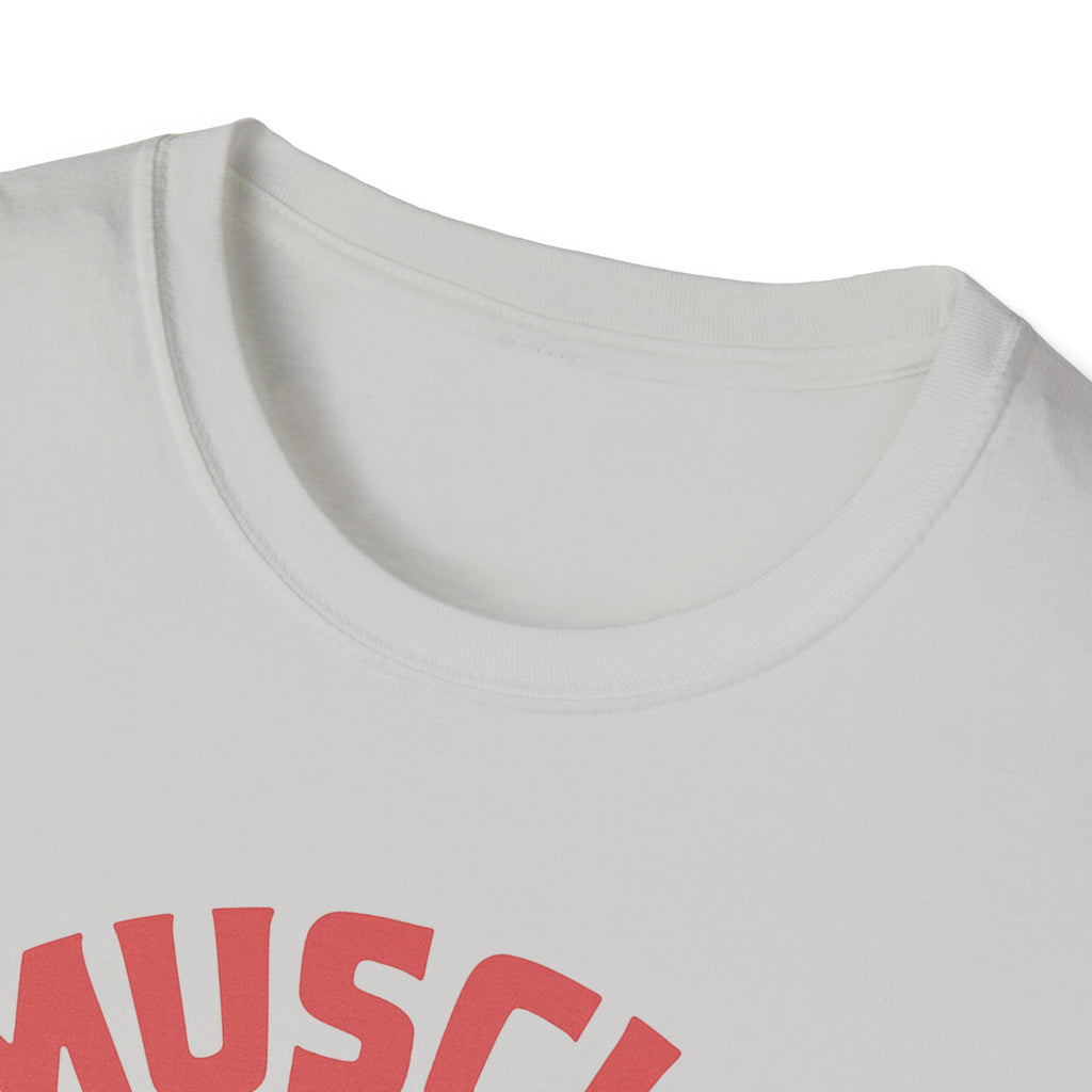 Muscle Over Math – Barbell Crunch Edition T-Shirt