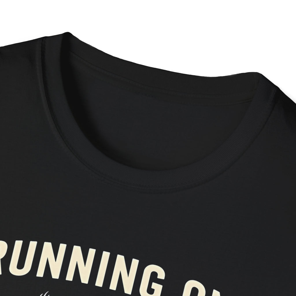 Running on Caffeine & PRs – Minimal Strength Mode T-Shirt