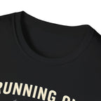 Running on Caffeine & PRs – Minimal Strength Mode T-Shirt
