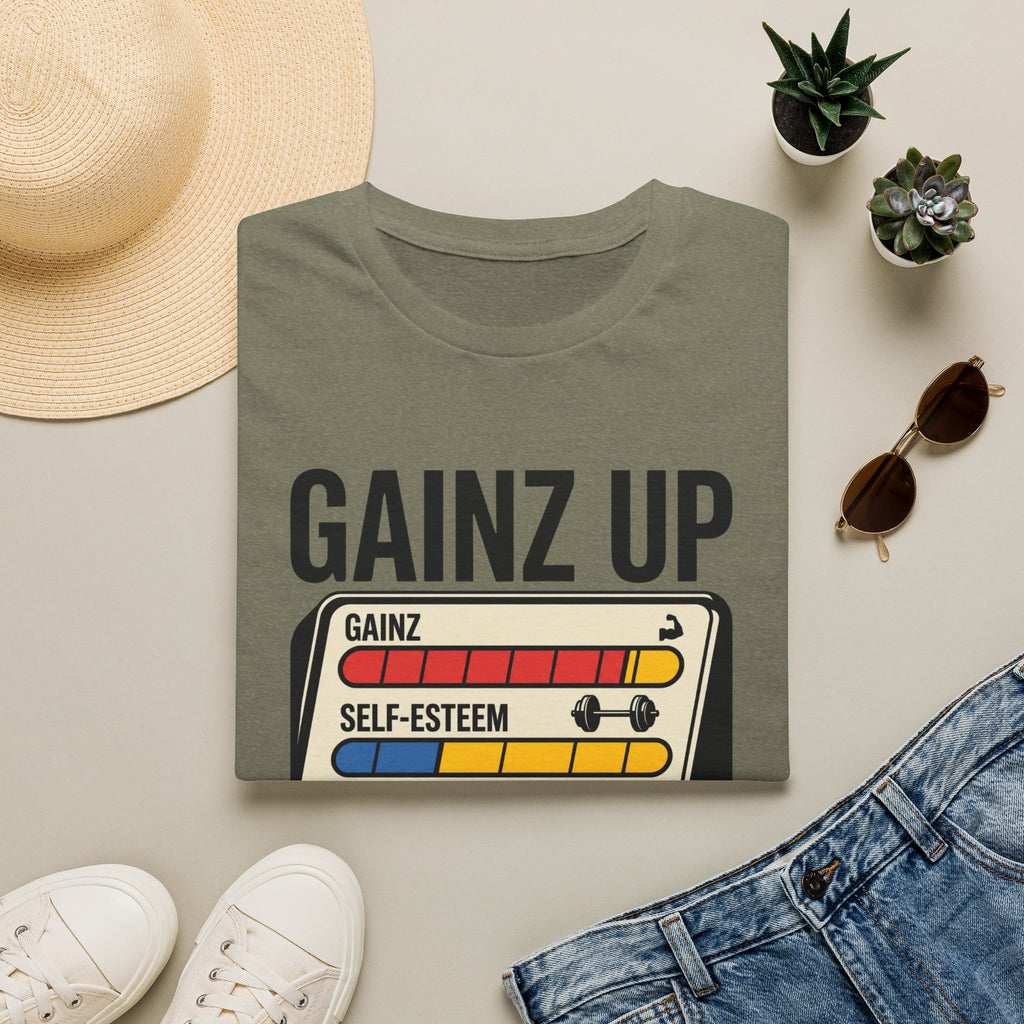 Gainz up, self esteem down T-Shirt