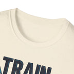 Train Angry, Lift Heavier typo T-Shirt
