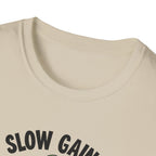 Slow Gains, Big Results – Turtle Power Edition T-Shirt