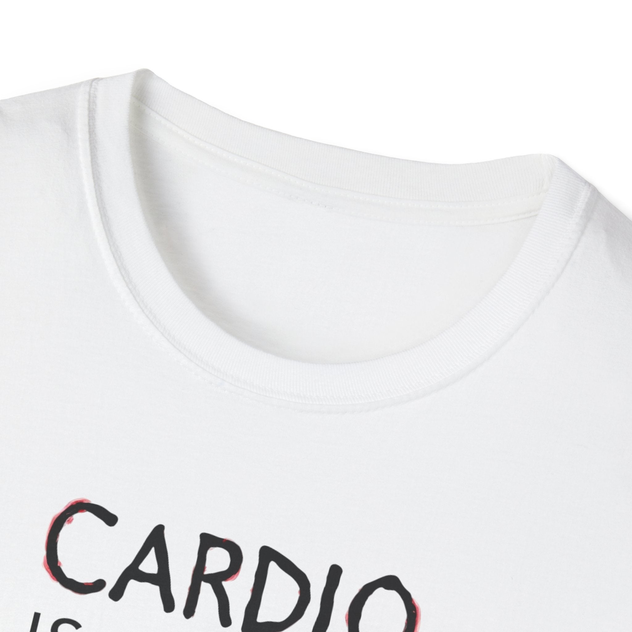 Cardio Is a Scam typo T-Shirt