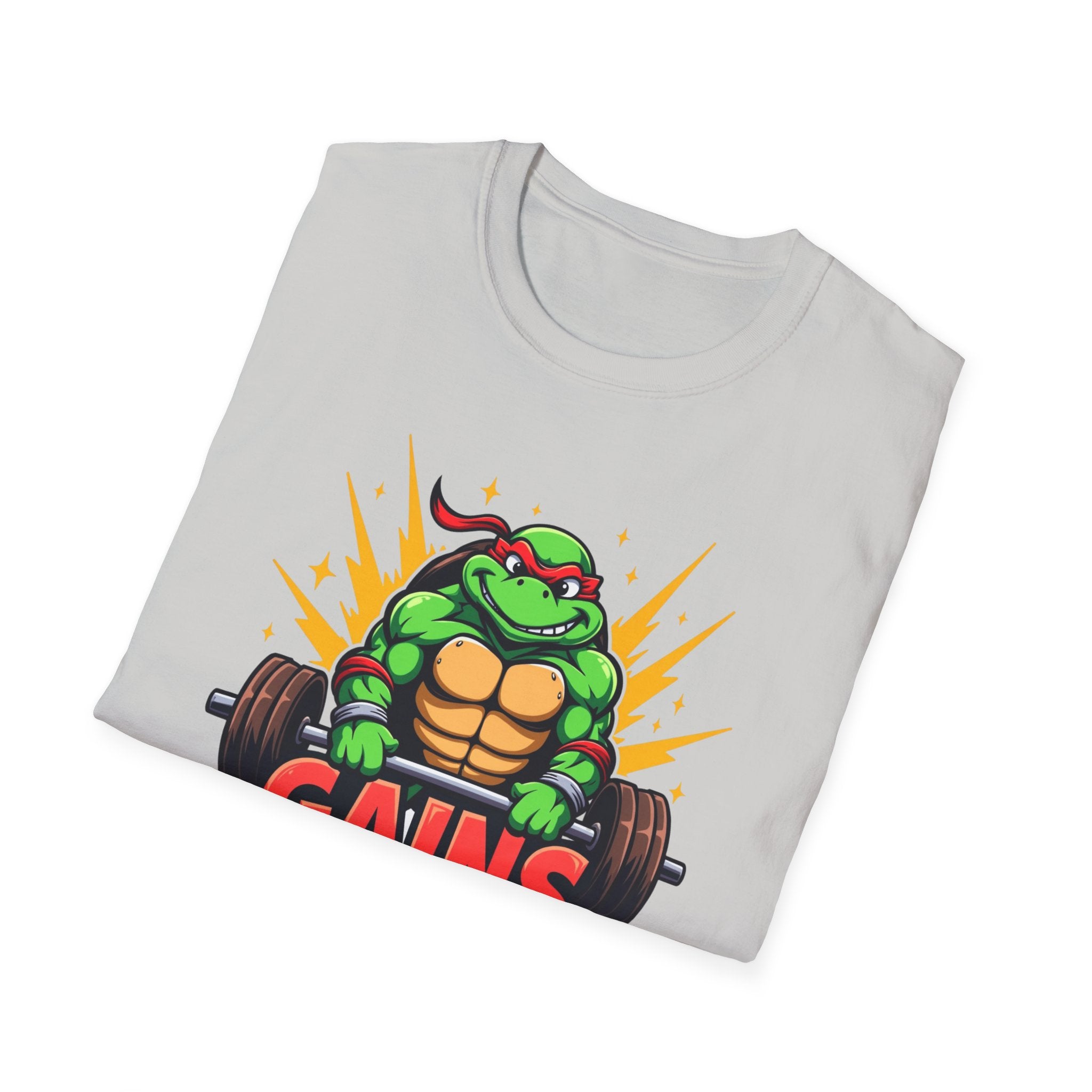 Hard-Shelled Gains – Turtle Power Edition T-Shirt