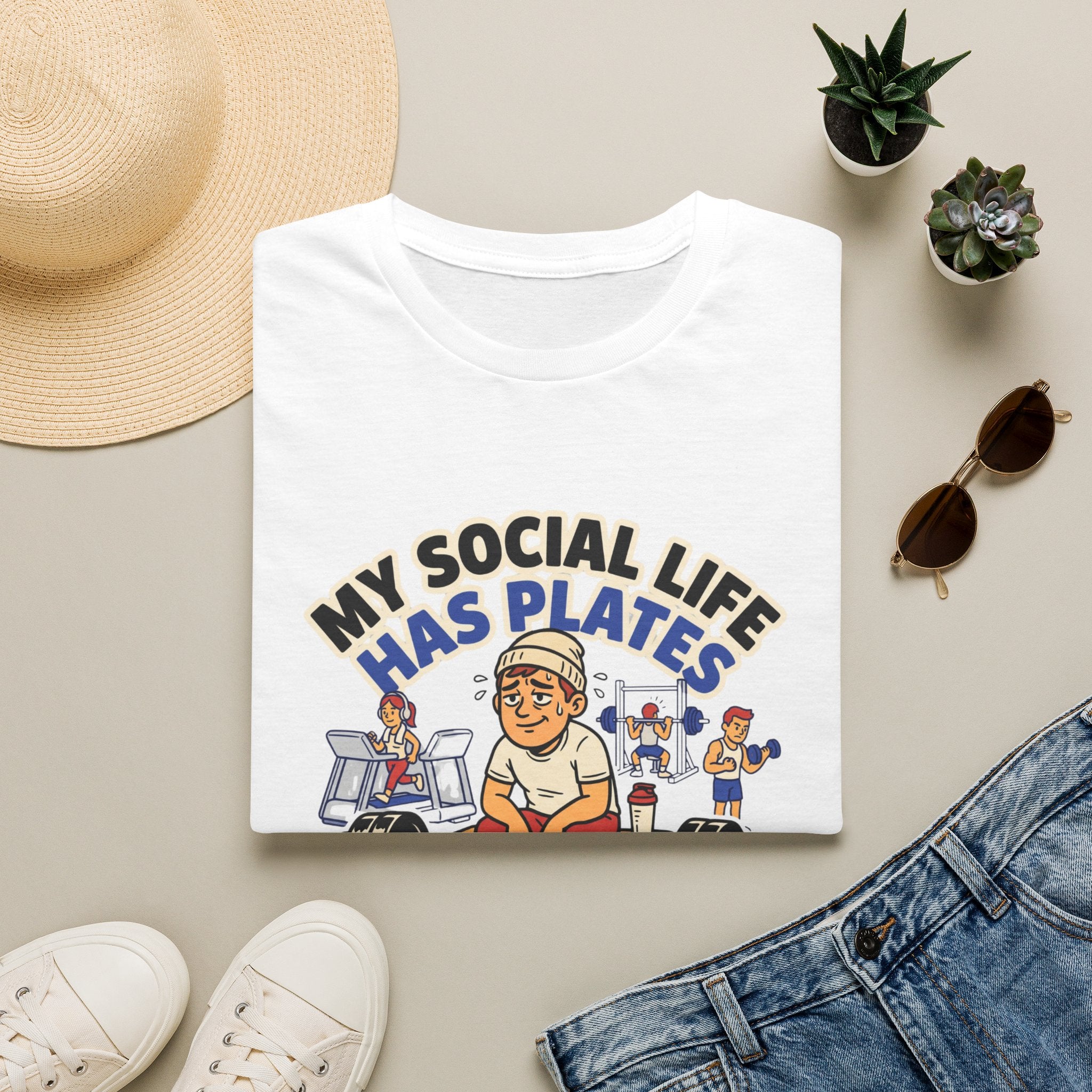 My social life has plates T-Shirt