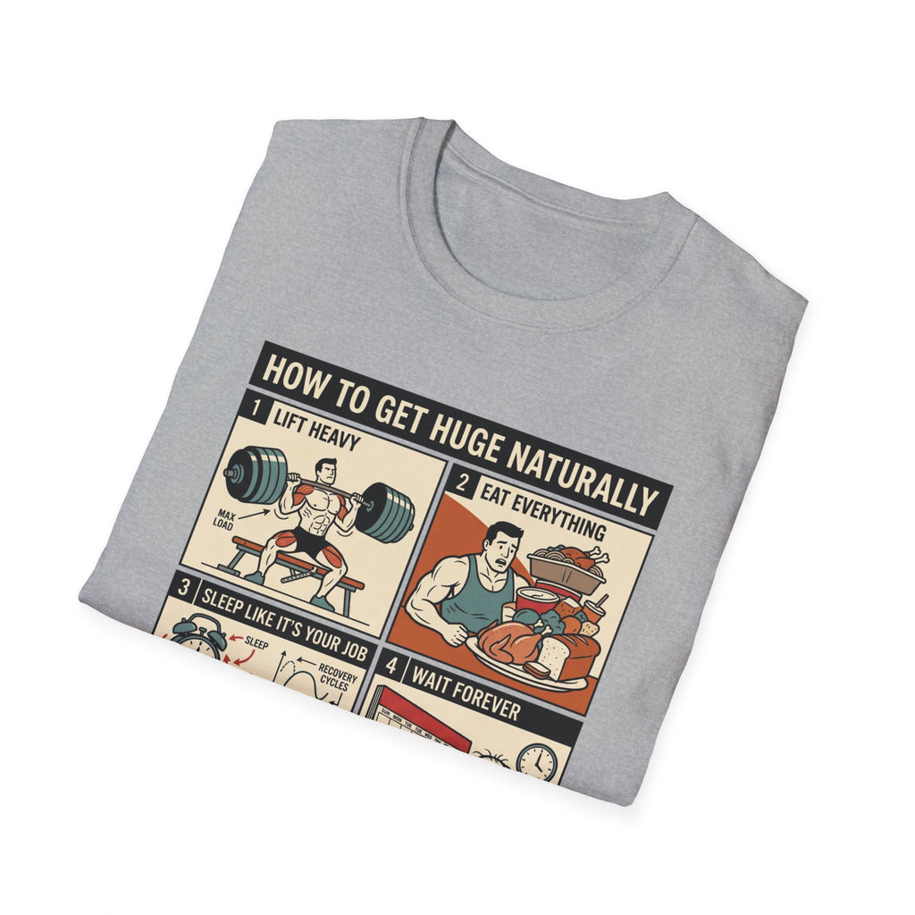 How to get huge naturally T-Shirt