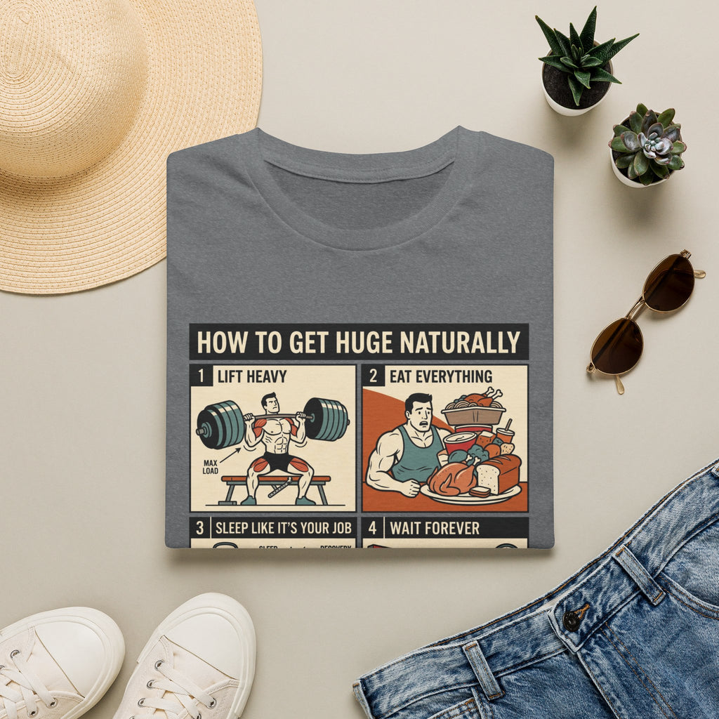 How to get huge naturally T-Shirt