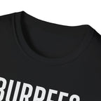 Burpees Are Biblical – Stone-Gray Statement Tshirt