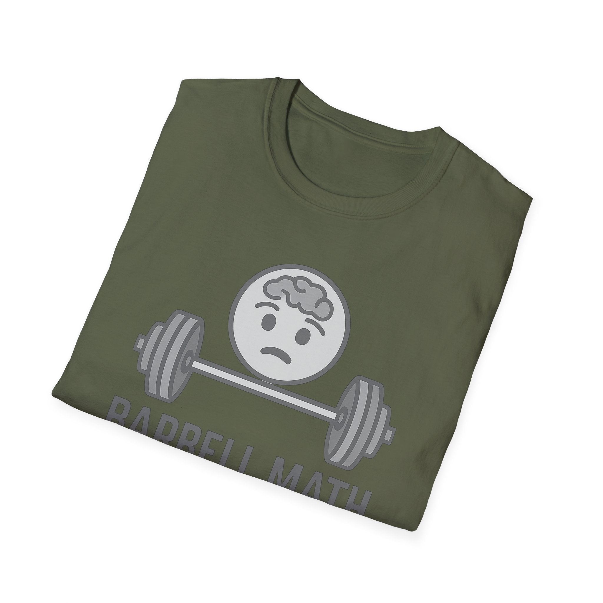 Barbell Math Is Hard – Brain Freeze Edition T-Shirt