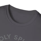 Holy Spirit. Heavy Weights. – Crossed Barbells Emblem Tshirt