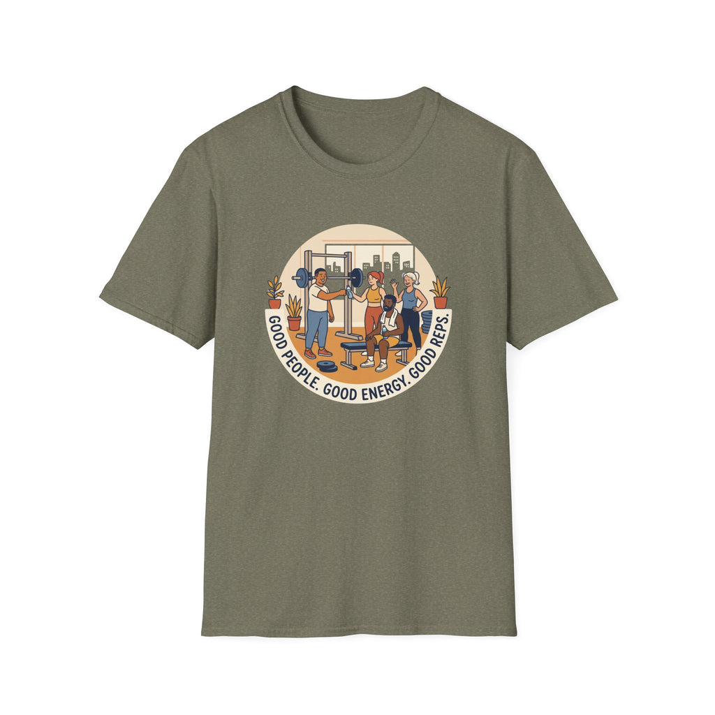 Good people. Good energy. Good reps T-Shirt