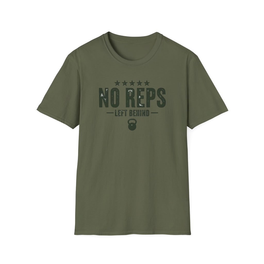 No Reps Left Behind – Kettlebell Grind T-Shirt