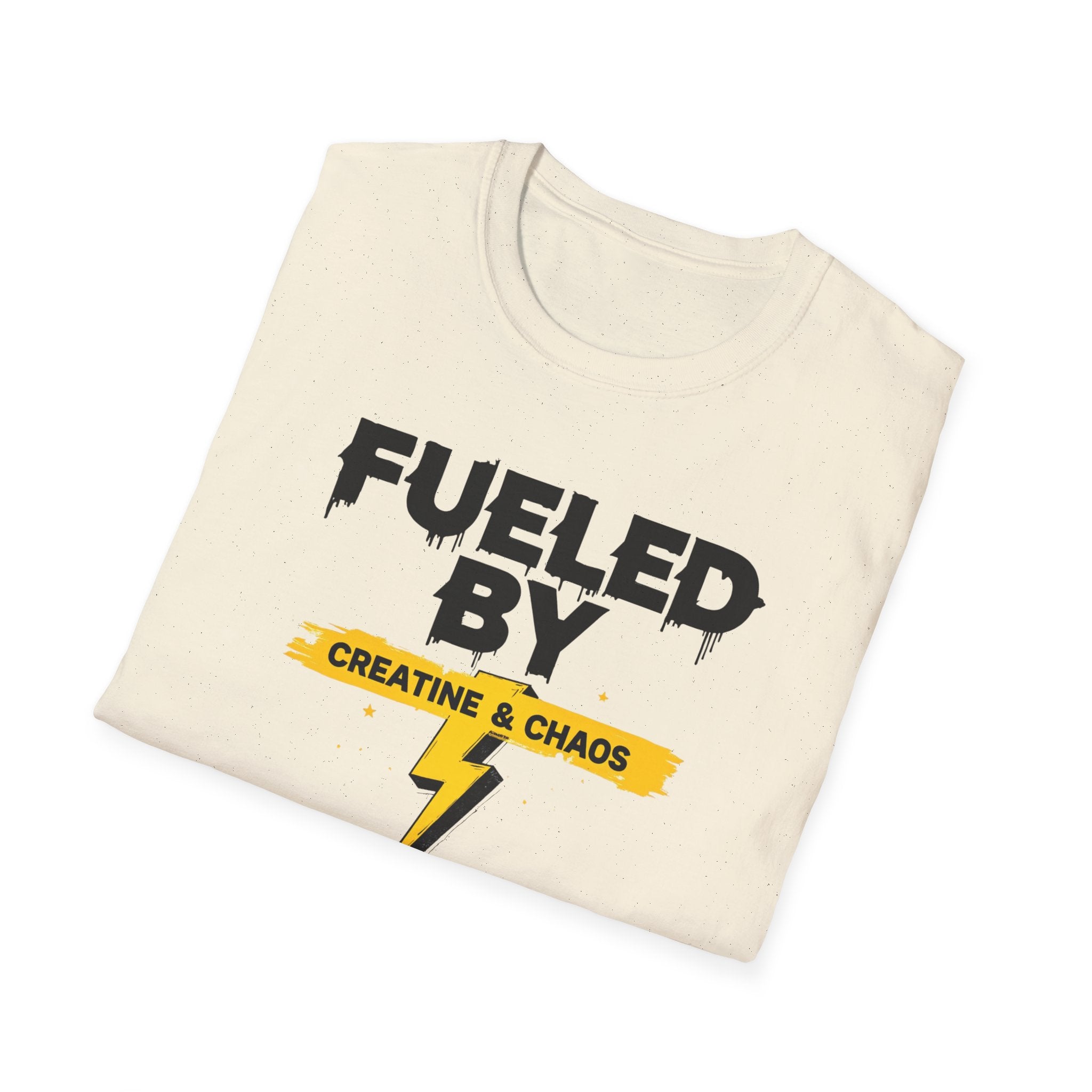 Fueled by Creatine & Chaos – Energetic Chaos Edition T-Shirt