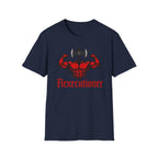 Flexecutioner – Muscular Axe Warrior Emblem T-Shirt