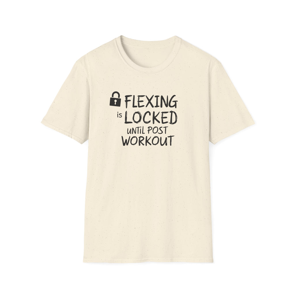 Flexing Locked – Post-Pump Protocol T-Shirt