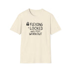 Flexing Locked – Post-Pump Protocol T-Shirt
