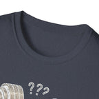 I Lift Because I Can’t Count That High – Heavy Barbell Edition T-Shirt