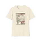 Application for one more set -  Push day T-Shirt