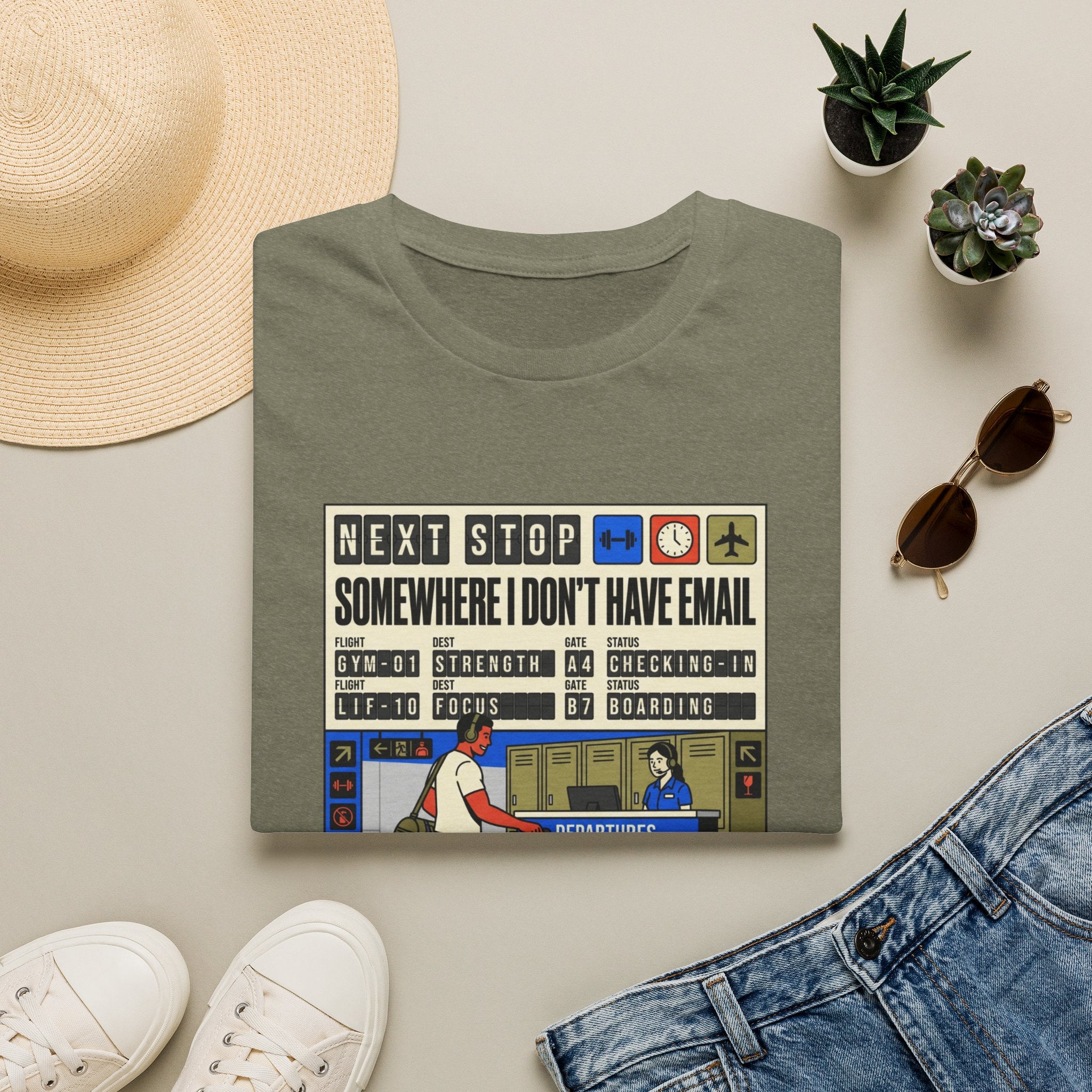 Next stop, somewhere I don't have email T-Shirt