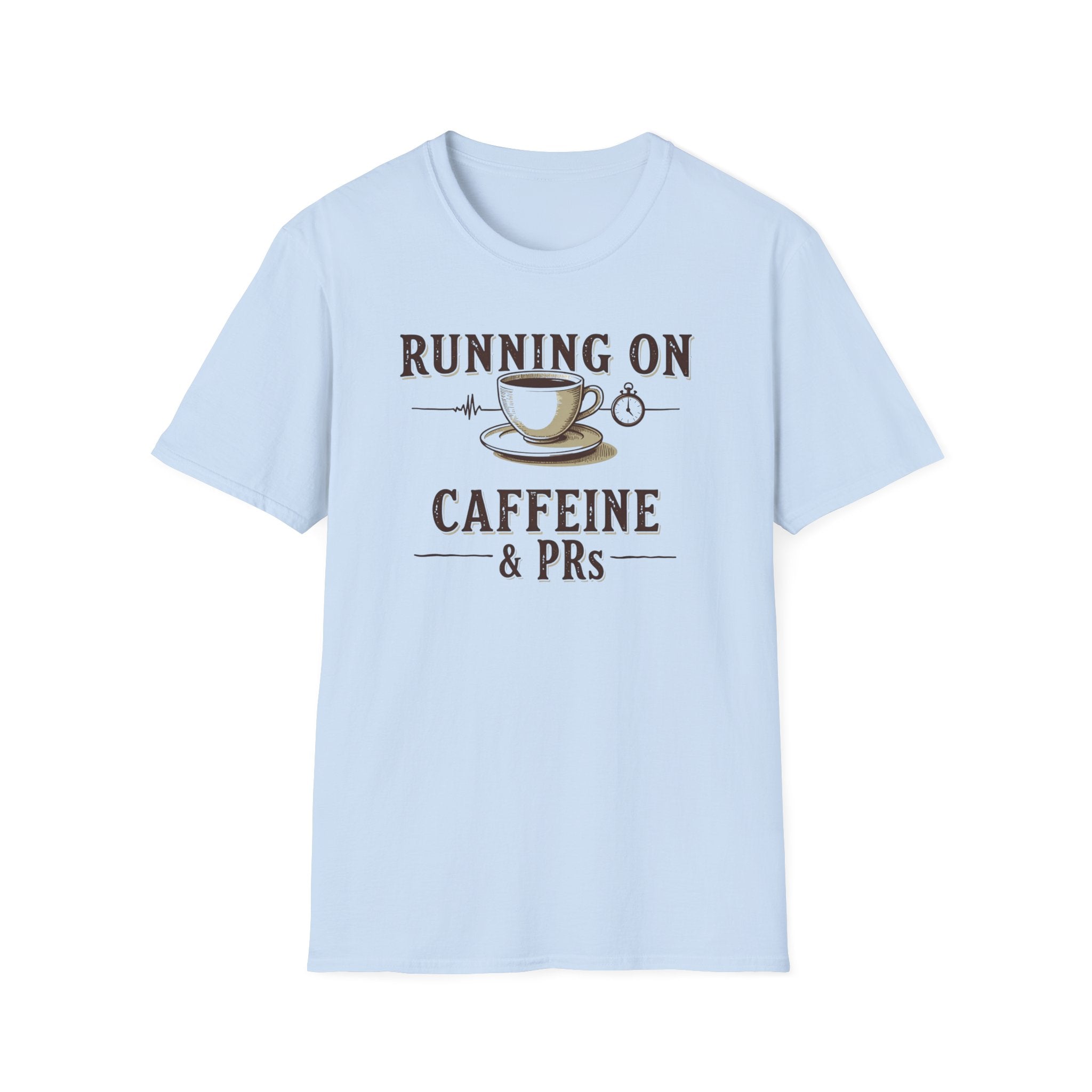 Running on Caffeine & PRs – Vintage Brew Strength T-Shirt