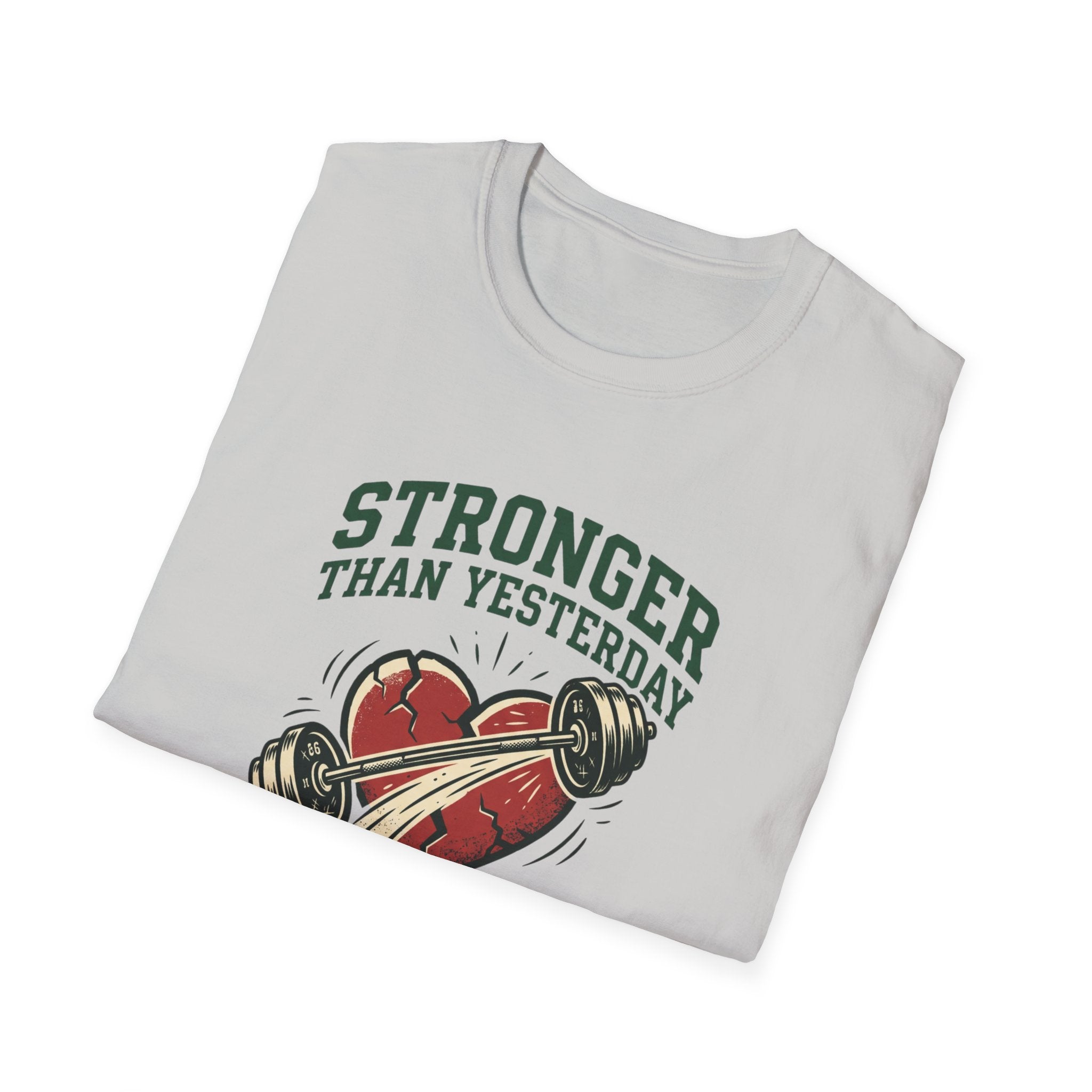 Stronger than yesterday - turn pain into progress T-Shirt