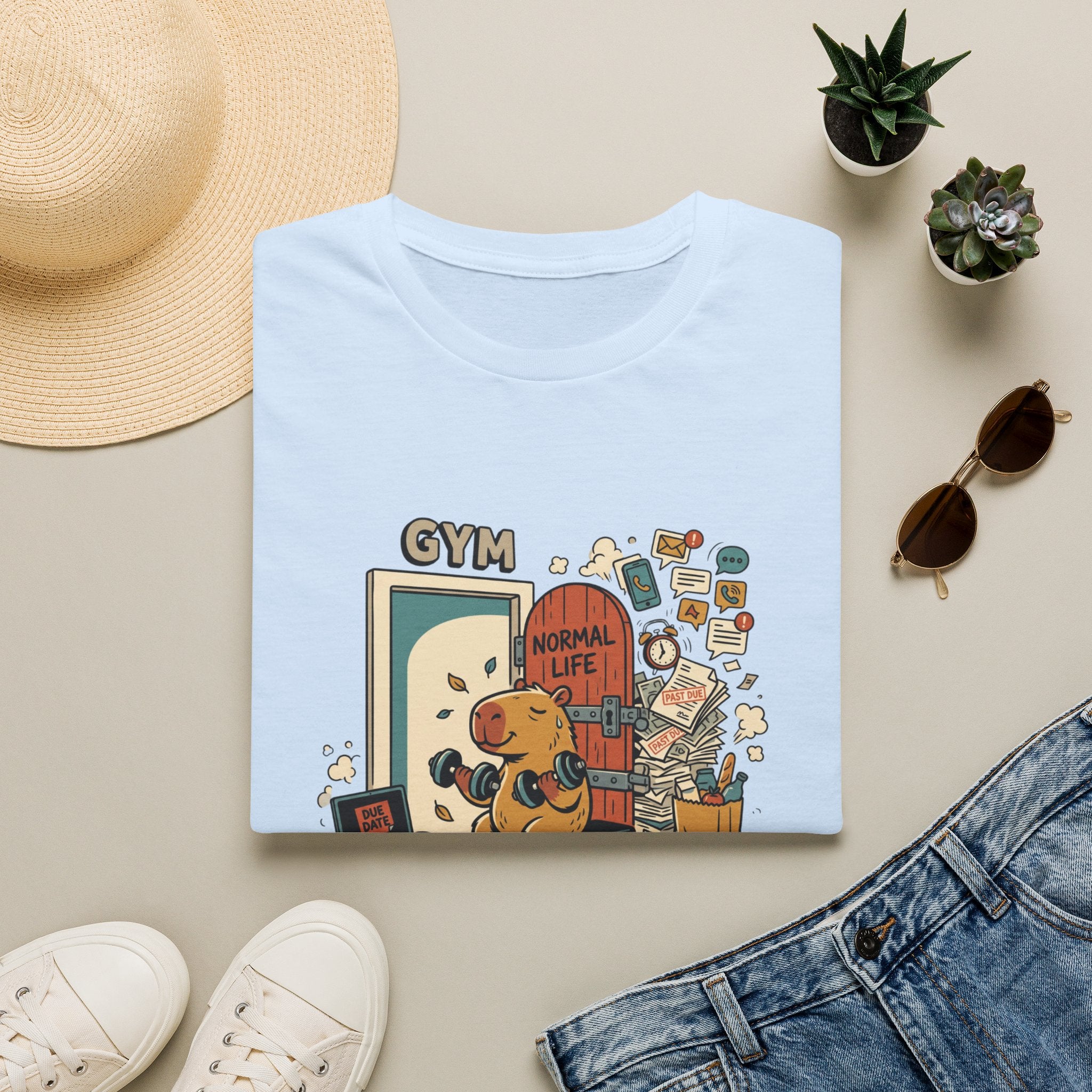 Out of office, in the Gym T-Shirt