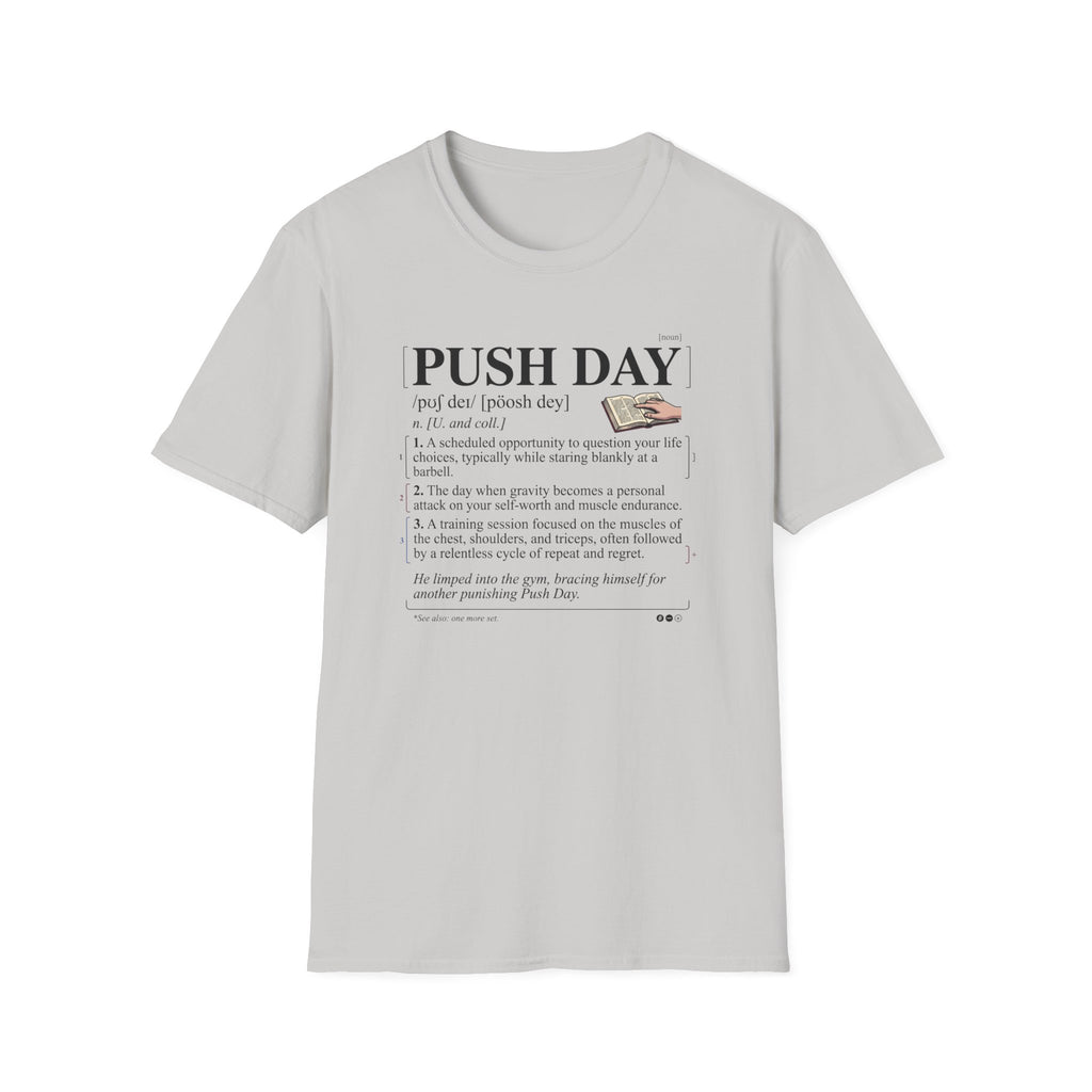 Push day - dictionary meaning T-Shirt