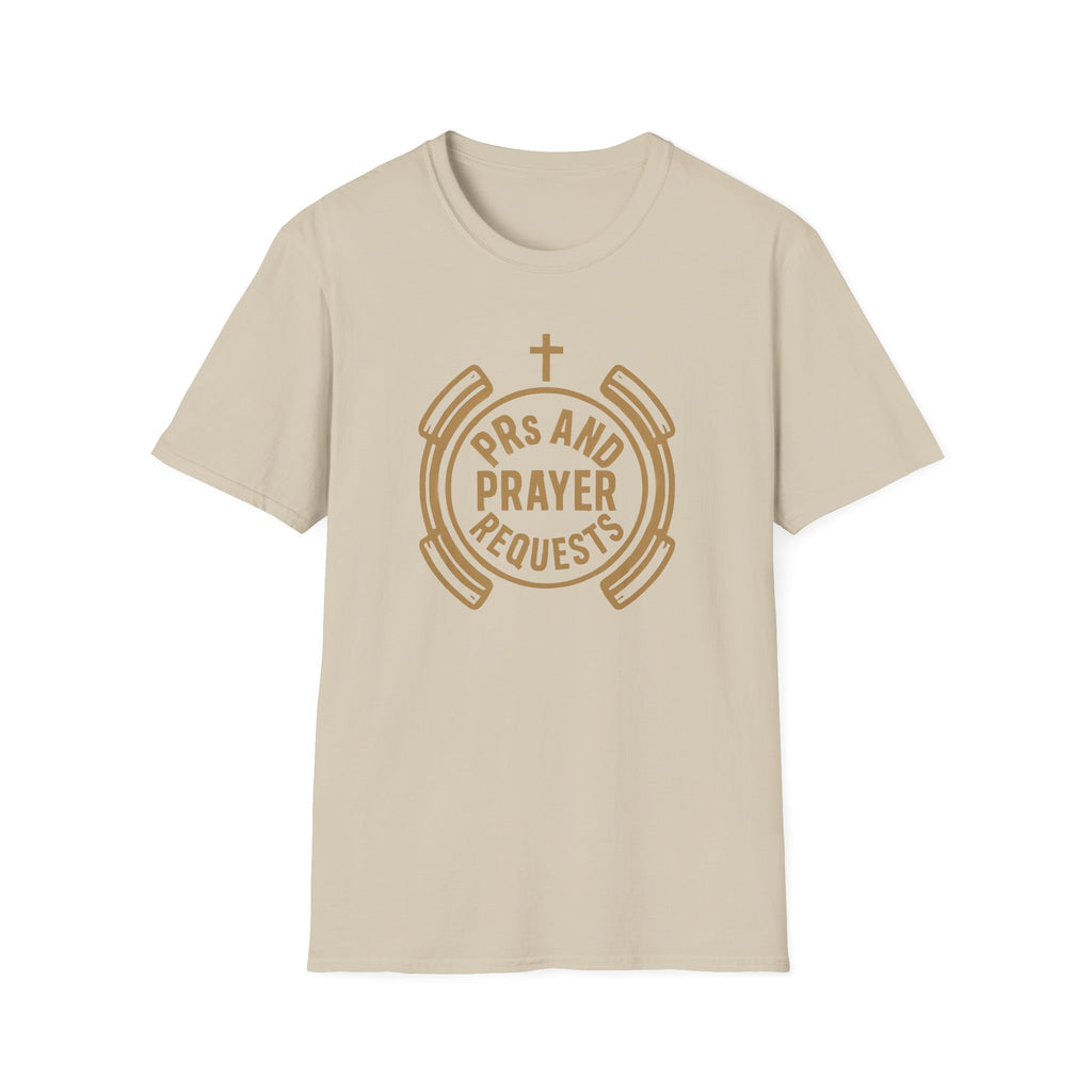 PRs and Prayer Requests – Faith & Fitness Circle Emblem Tshirt