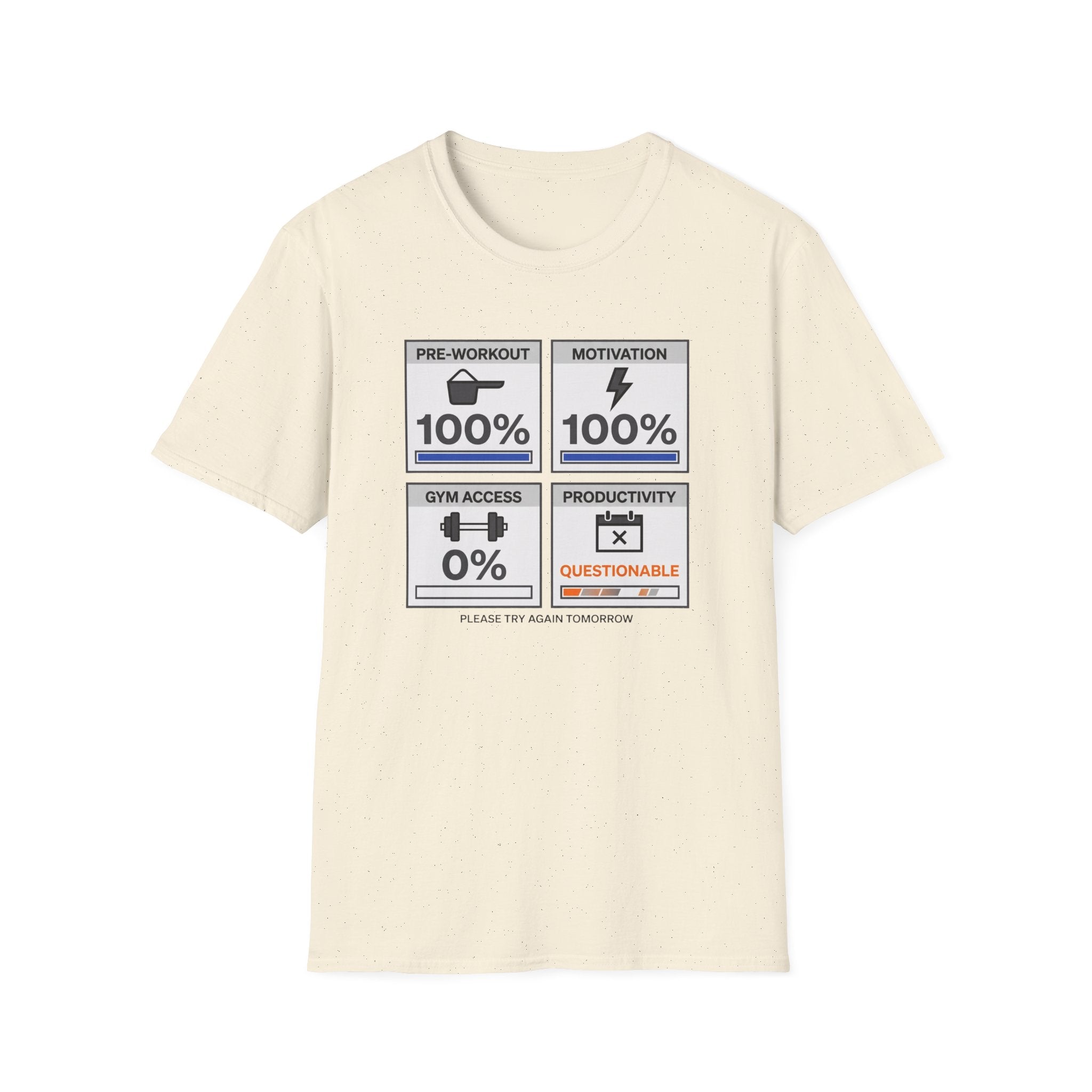 Pre workout taken - Corporate style T-Shirt