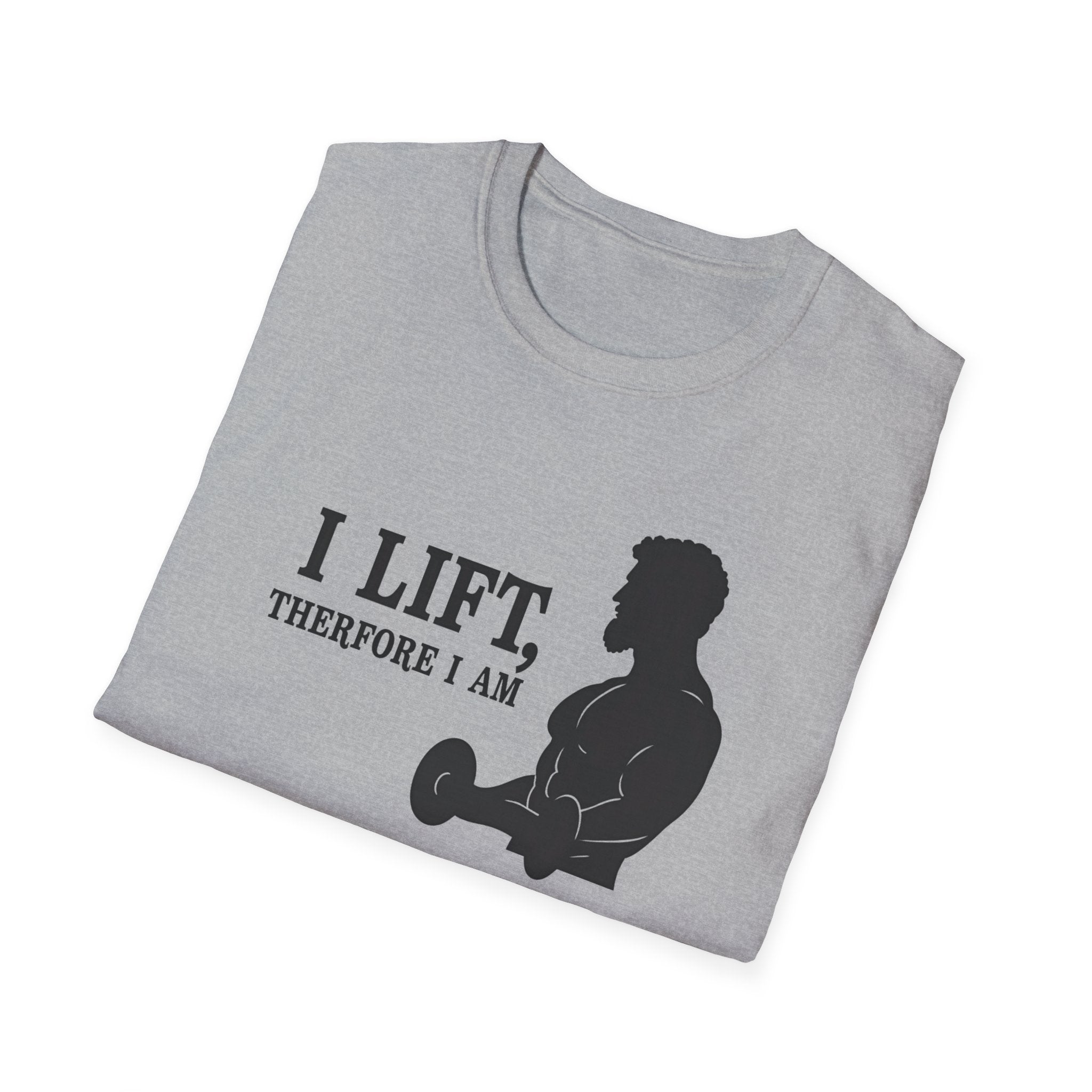 Iron Philosopher – Barbell Reflection Edition T-Shirt