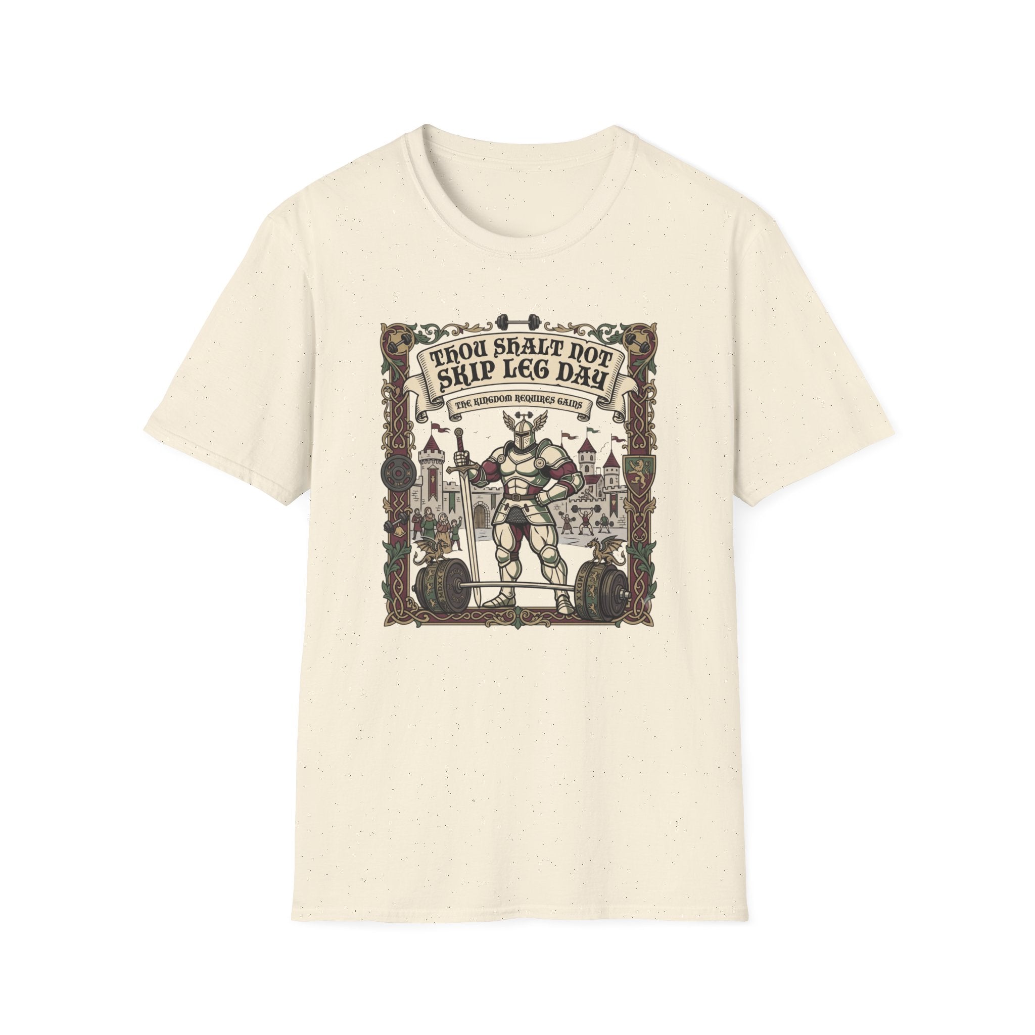 Thou Shalt not skip leg day T-Shirt