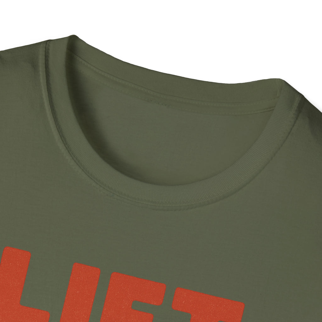 Lift Big, Fear Small – Vintage Block Edition T-Shirt