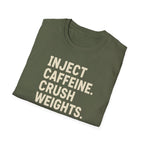 Inject. Crush. Repeat. T-Shirt