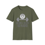 Barbell Math Is Hard – Brain Freeze Edition T-Shirt