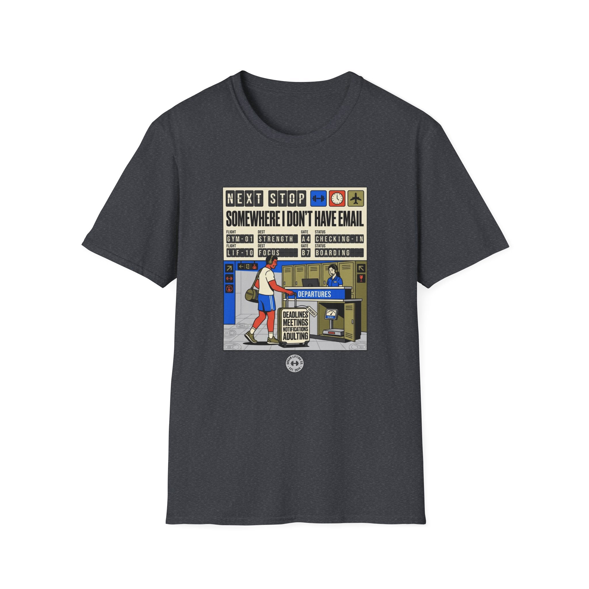 Next stop, somewhere I don't have email T-Shirt