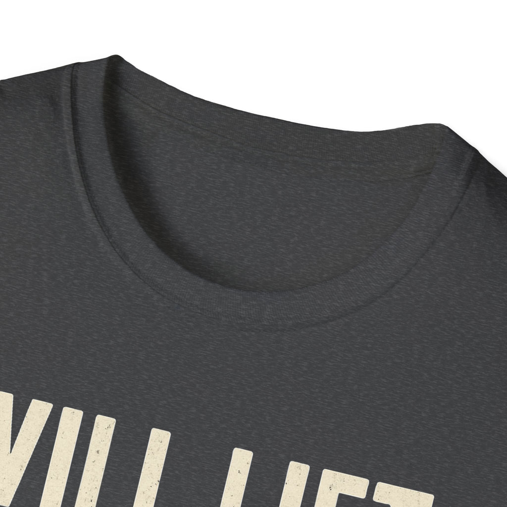 Will Lift for Snacks – Distressed Gym Humor Tshirt