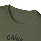 Slow and Steady Gains – Deadlift Edition T-Shirt