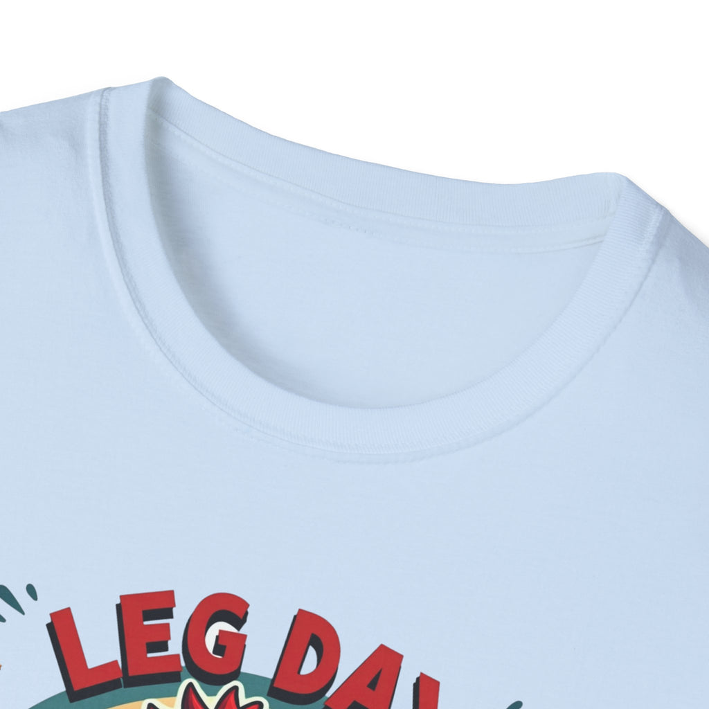 Leg Day Is My Cardio (Muscle Chicken Edition) T-Shirt