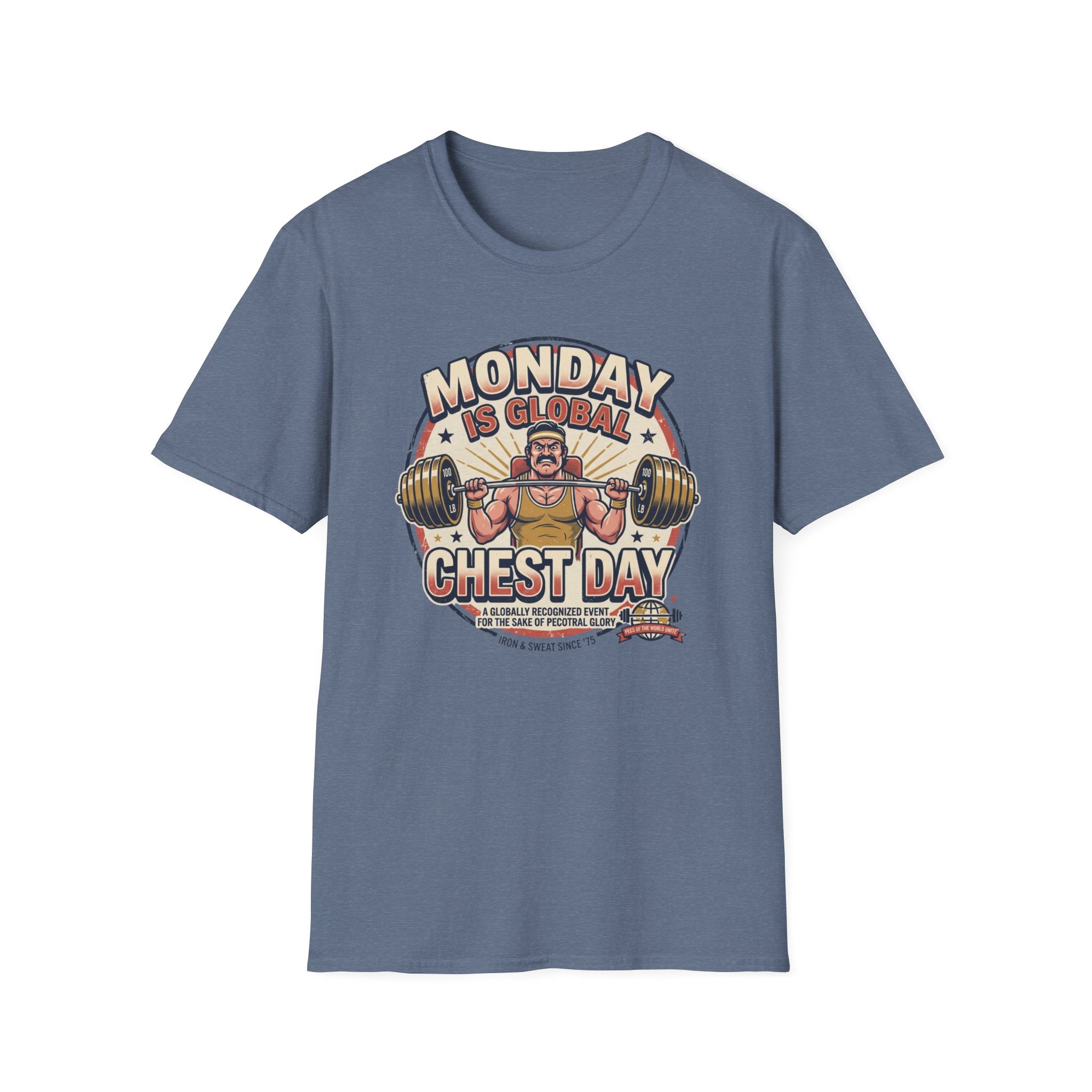 Monday is Global chest day - Global event T-Shirt