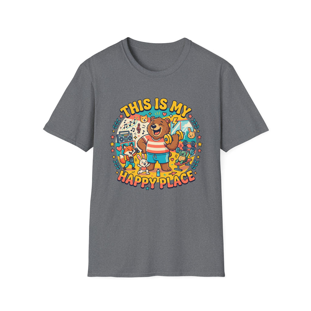 This is my happy place - Gym T-Shirt